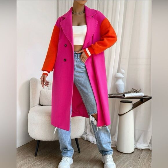 Long pea coat - Picture 4 of 10